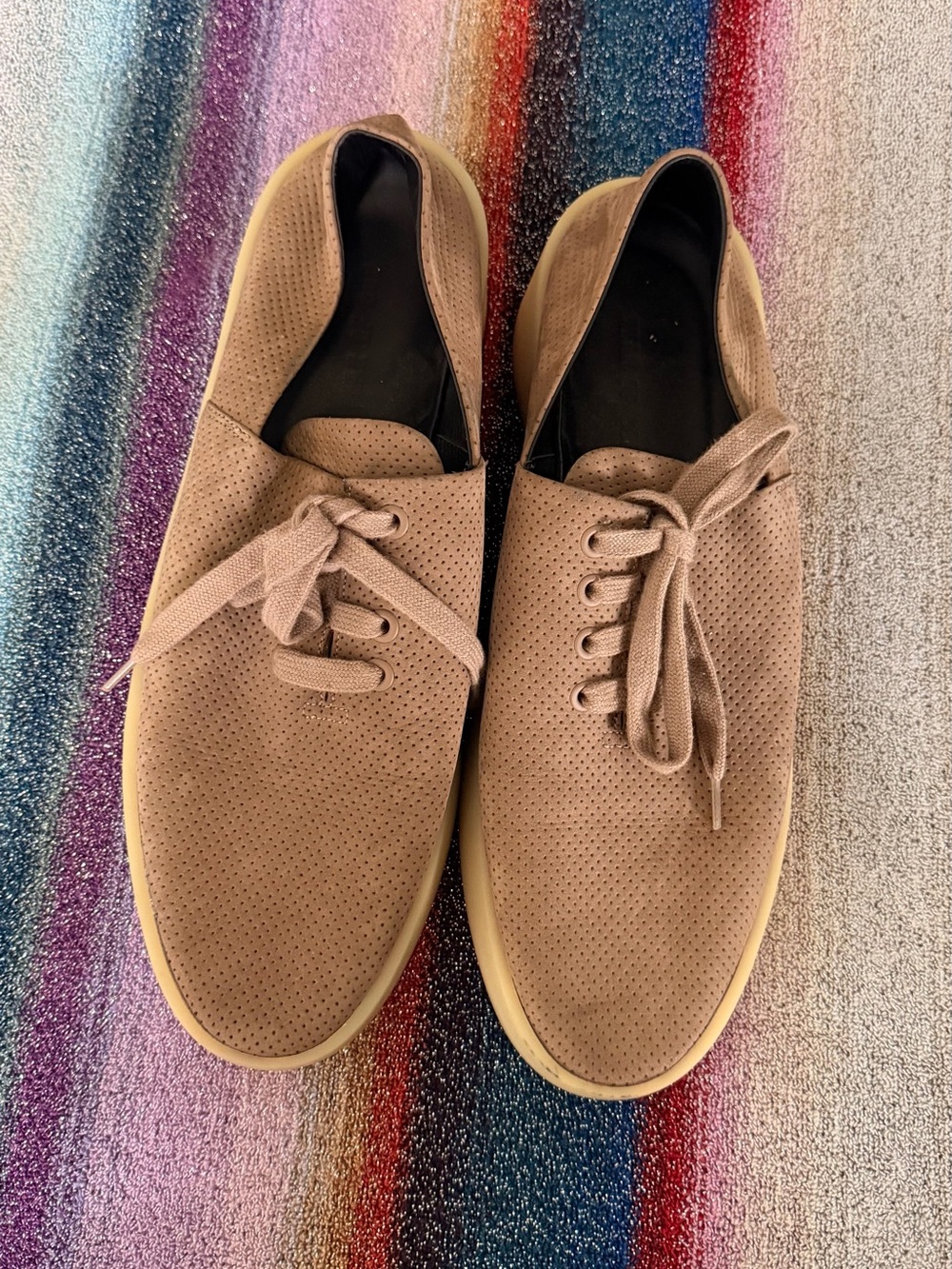 Fear of God suede shoes